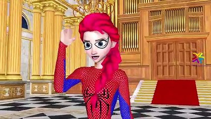 Frozen Elsa Becomes Clown Wears Venom Dress Mermaid Compilation || Frozen Nursery Rhymes Songs