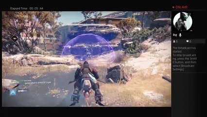 Playing some Destiny In the PS4