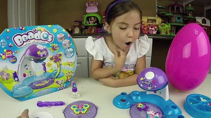 BEADOS COLORFUL MAGICAL BEADS PLAYSET + Huge Surprise Egg Opening LPS & MLP Surprise Toys Review