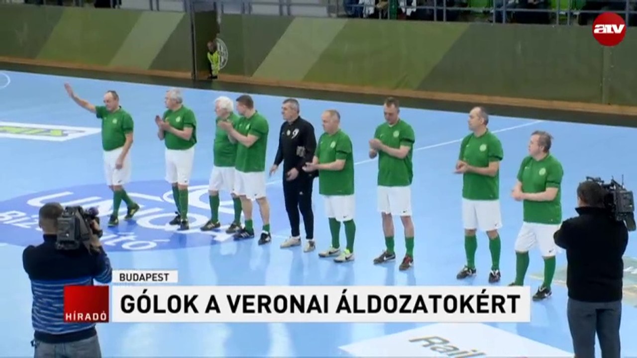 ATV - Jótékonysági öregfiúk teremfoci torna