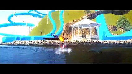 School Bus! with Spiderman Toy Story Woody Disney Mickey Mouse Custom School Bus Colors!