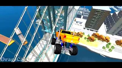 Talking Tom & Spiderman Colors w/ Monster Trucks Nursery Rhymes for Children! Kids Songs w/ Action