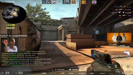 CS:GO - JW INSANE ACE!