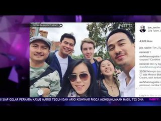 Joe Taslim Selalu Mengajak Keluarga Liburan Saat Bekerja di Luar Negeri