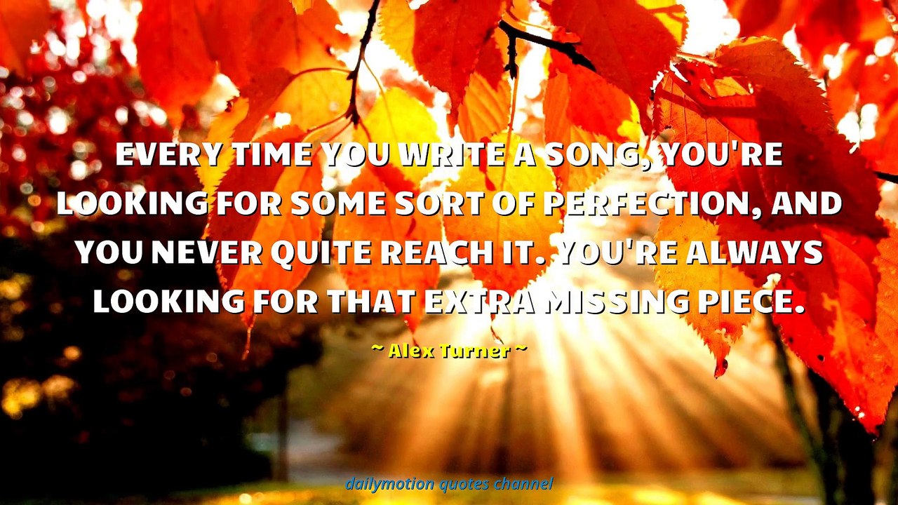 Alex Turner Quotes #1