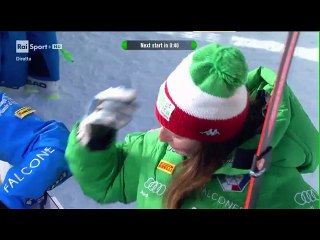 Alpine Skiing World Championships St. Moritz 2017 Downhill  Women Interviews Goggia Fanchini