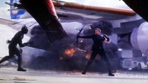 Captain America: Civil War - Black Panther vs Winter Soldier - Airport Fight Scene