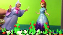 Disney Frozen Story with Ice Queen Elsa and Anna - Disney Princess Magi Clip Toys For Girls