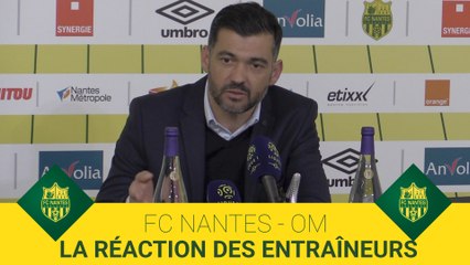 FCN-OM : la réaction des entraîneurs