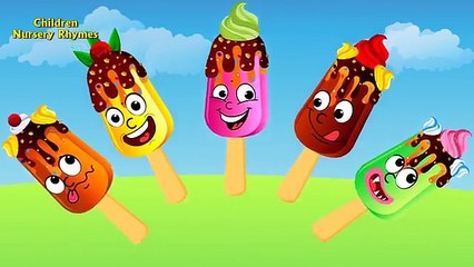 Ice Cream Finger Poem - Finger Family Ice Cream - Finger Family Song & Rhyme - Nursery Rhymes