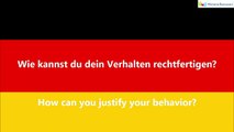 Learn German | Deutsch Lernen | sich verhalten |