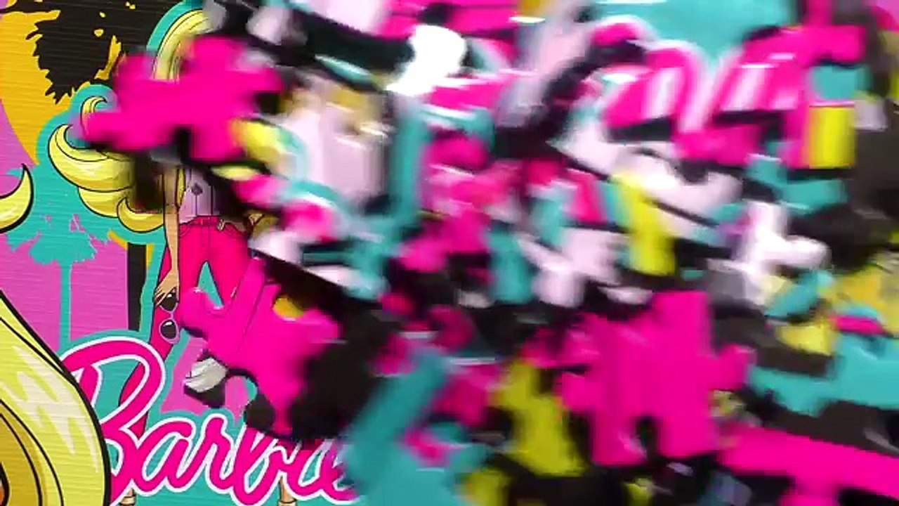 Puzzle Games BARBIE DOLL Jigsaw Puzzles Rompecabezas Kids Toys quebra-cabeça пазл yapboz