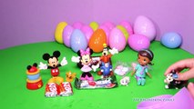 MICKEY MOUSE CLUBHOUSE Disney Mickey Mouse Funny Surprise Eggs Toys and Candy Video