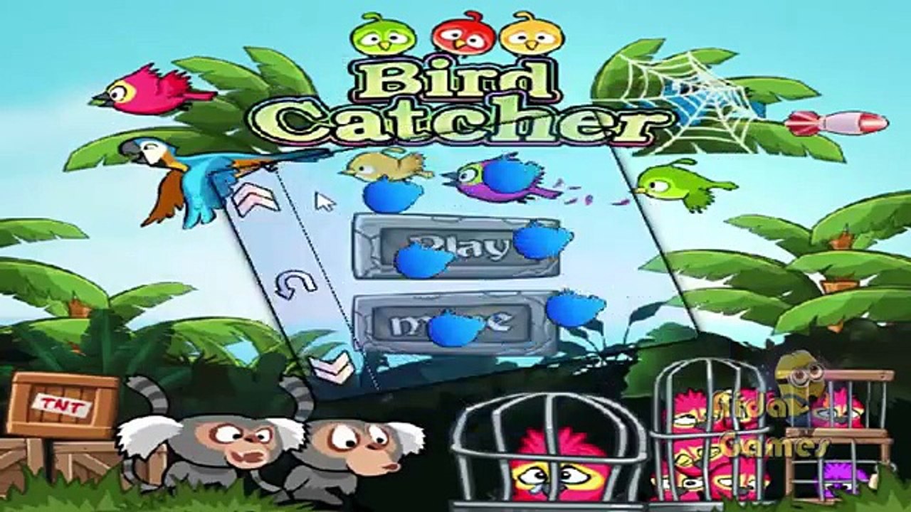 ANGRY BIRDS CATCHER GAME - game for kids | AIDA GAMES