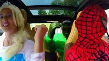 Superheroes In Real Life with Spiderman Frozen Elsa Hulk Batman Pranks Dancing and more fun