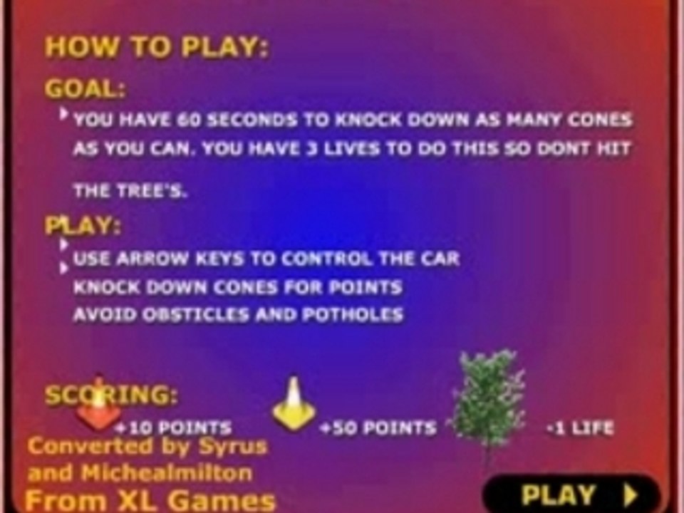 Flash Game Cone Crazy 2