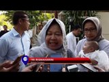 Tri Rismaharini Salat Bersama Cucu di Halaman Balai Kota Surabaya - NET12