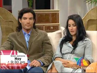 Los actores de Pasión Morena en Ventaneando