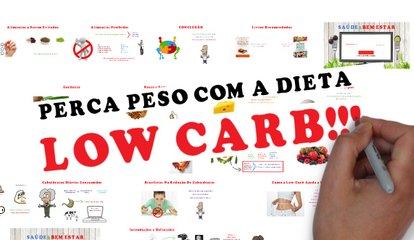 PERCA PESO Com A Dieta LOW CARB!!! E Controle a Diabete (Dieta do Baixo Carboidrato)