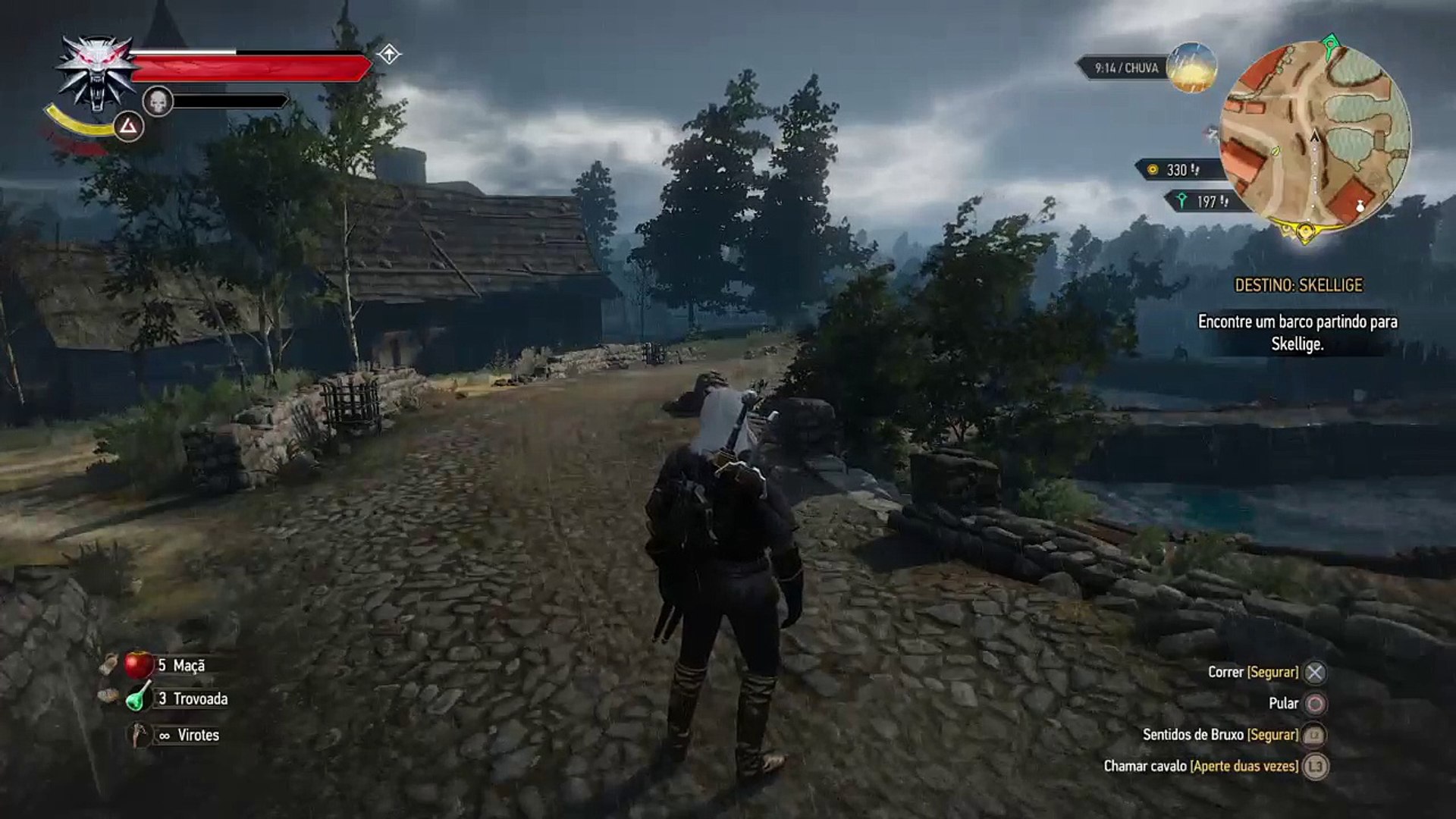 ⁣The Witcher 3 PS4 - Live Teste