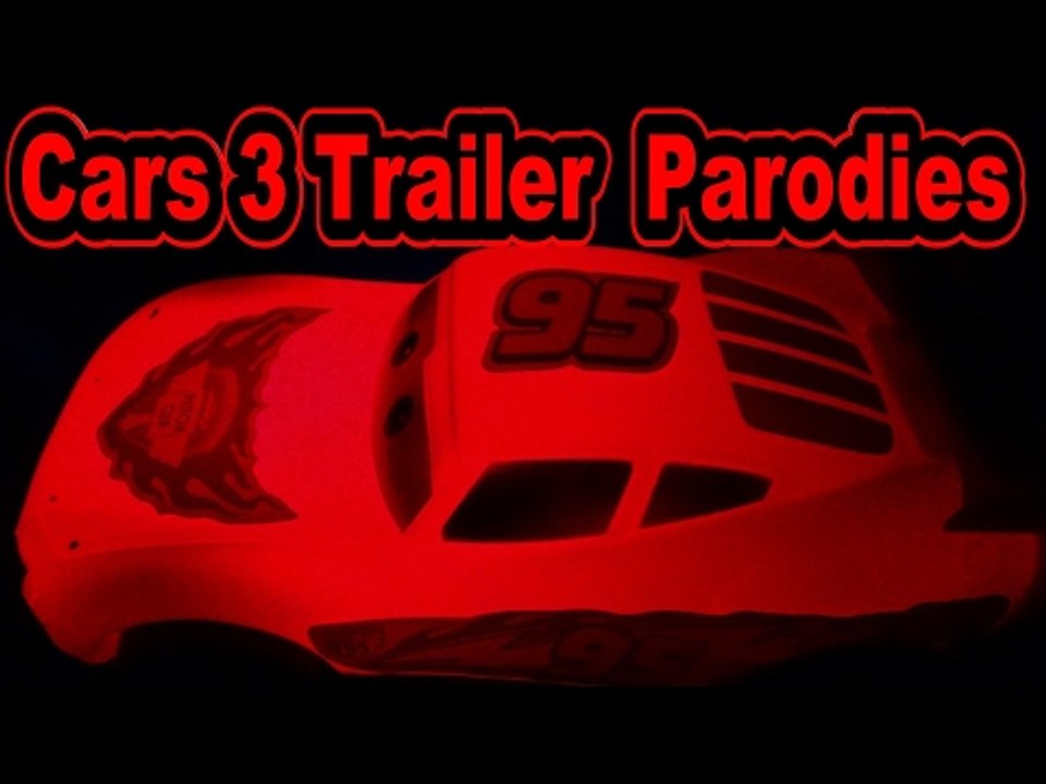 Cars 3 Trailer Scenarios Parody with fun effects featuring Lightning McQueen and The Tractor