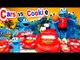 Disney Pixar Cars Lightning McQueen and Cookie Monster Count and Crunch Collection