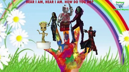 Guardians of the Gad Finger Family Children Nursery Rhymes