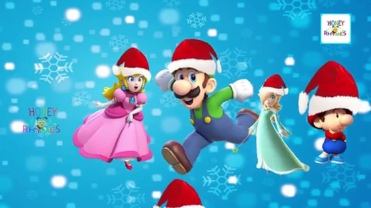 Christmas Special Finger Family Songs | Finger Family Super Mario | Cartoon Animation Children Songs