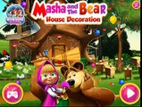Masha and the bear: Masha And The Bear House Decoration, Masha games for kid, newborn games