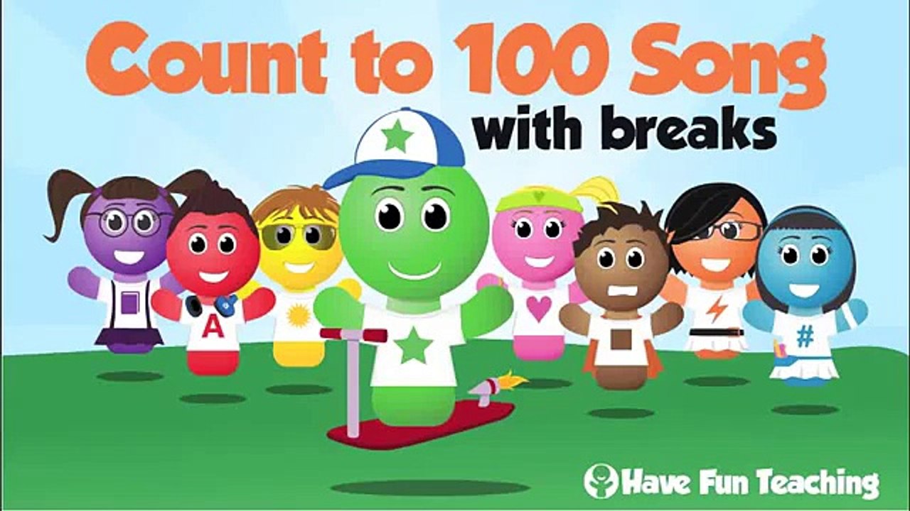 Count to 100 Song - With Breaks