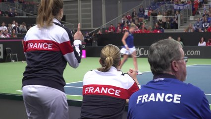 Fed Cup 2017 #SUIFRA - La minute bleue n°7