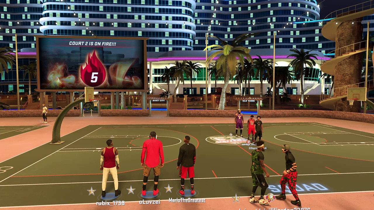 NBA 2K17 - Dunk Off At Park