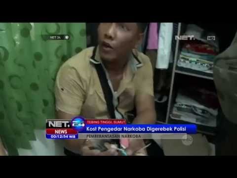 Pengerebekan Rumah Kos Pengedar Narkoba Di Tebing Tinggi - NET24