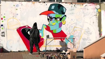 # graffiti - at Hanrim art school [Poppin Hyunjoon 팝핀현준]