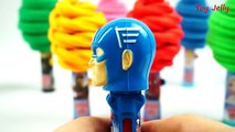 Play Doh Hide and Seek Pez Candy Dispensers Iron Man Spiderman My Little Pony Fun Toys for Kids