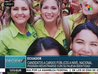 Ecuador: por primera vez una candidata trans buscará un escaño en AN