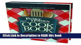 Read Book BETTER HOMES AND GARDENS: NEW COOKBOOK GIFT EDITION Full Online