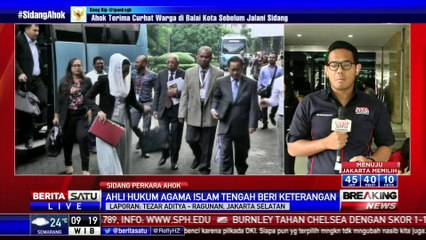 Saksi Ahli MUI Dimintai Keterangan Pertama