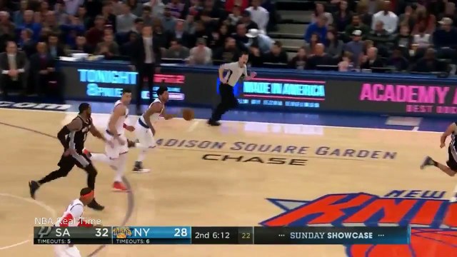Kristaps Porzingis 16 points, 4 Blocks Highlights vs the Spurs Spurs vs Knicks Feb 12, 2017