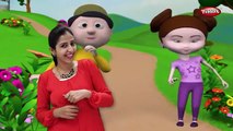 Jack and Jill Rhyme With Actions | Action Songs For Kids | 3D Nursery Rhymes With Lyrics