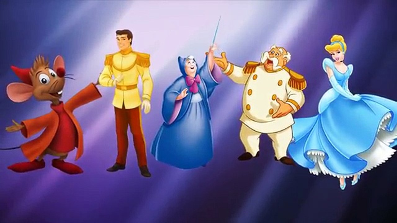 Cinderella Cartoon Finger Family Children Nursery Rhymes | Cinderella Finger Family Rhymes