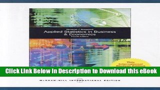 EPUB Download Applied Statistics in Business and Economics Kindle