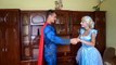 Superman Kiss Maleficent. Princess Marian weeps! - Funny Superhero Movie in Real Life :)