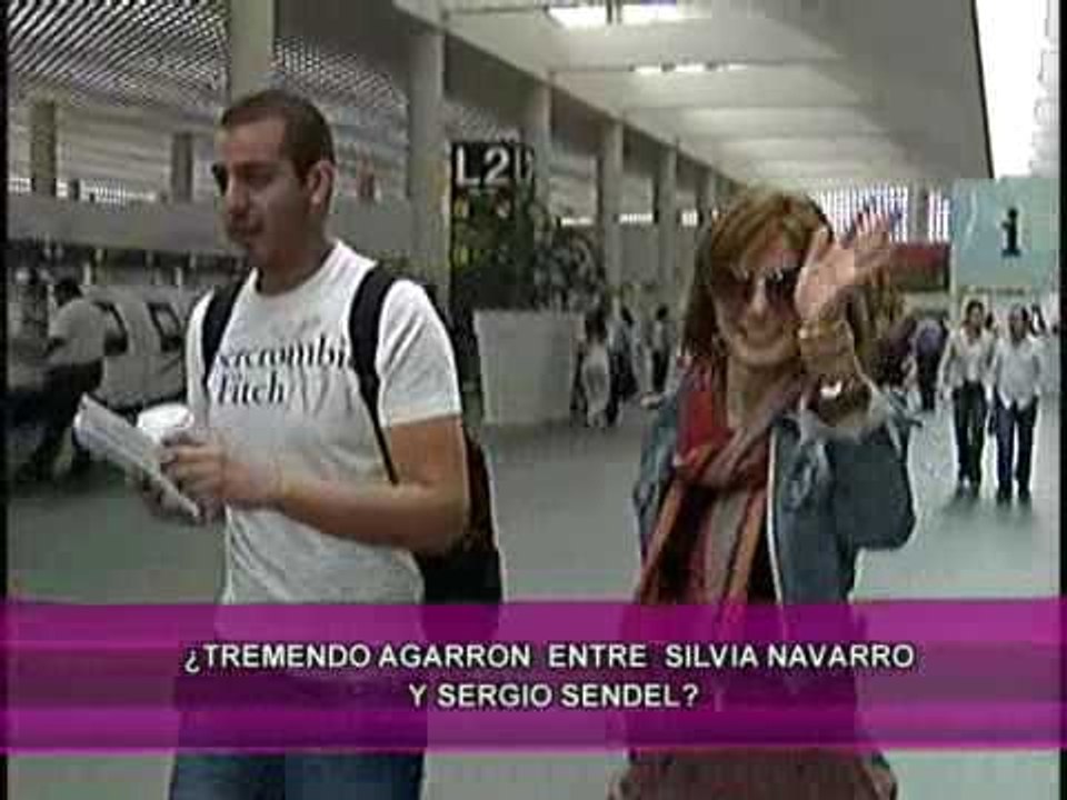 Pelea Silvia Navarro VS Sergio Sendel