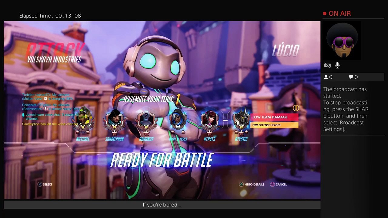 Nietcall's Live PS4 Broadcast