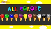 Learn Clous with Ice Cream Cones! Cours for Childrens