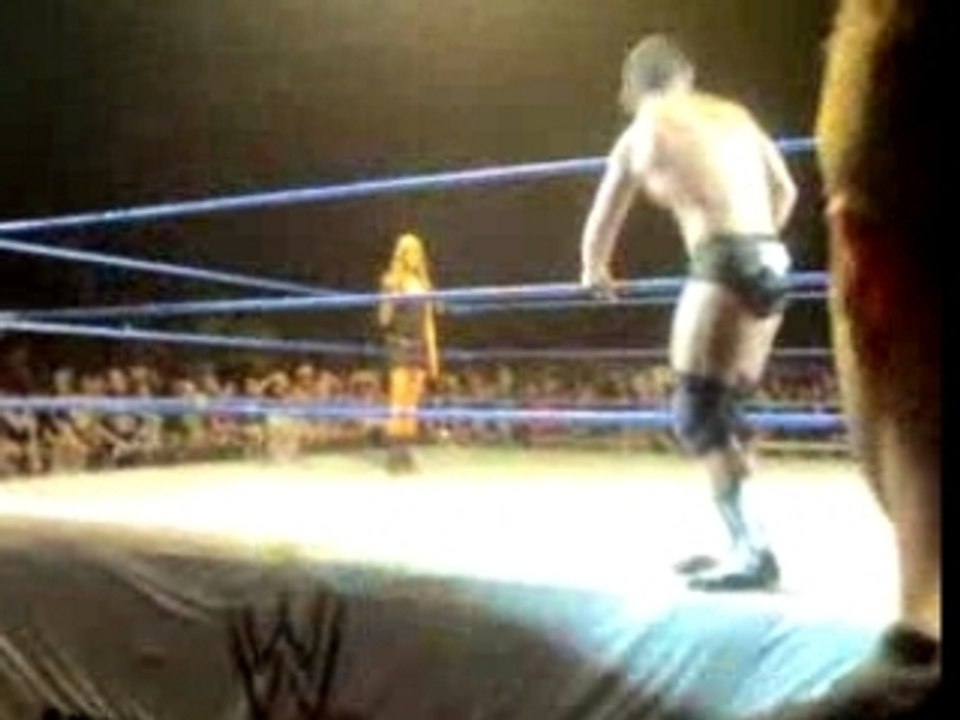 wwe paris bercy 2nd match
