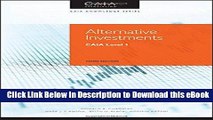 EPUB Download Alternative Investments: CAIA Level I (Wiley Finance) Kindle