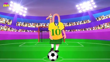 Numbers For Children | Numbers Football | Lets Learn The Numbers