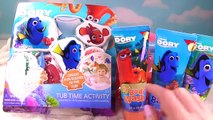 PAW PATROL & FINDING DORY Bath Toys! Paddling Pups, Squirters, Paint and Soap Surprise!